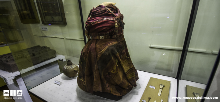 Fardo funerario. Museo de Antropología, Biodiversidad, Agricultura y Alimentación MUNABA